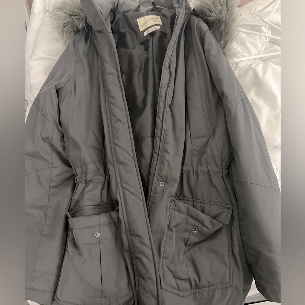 Universal Thread Water Resistant Long Puffer Coat… - image 2